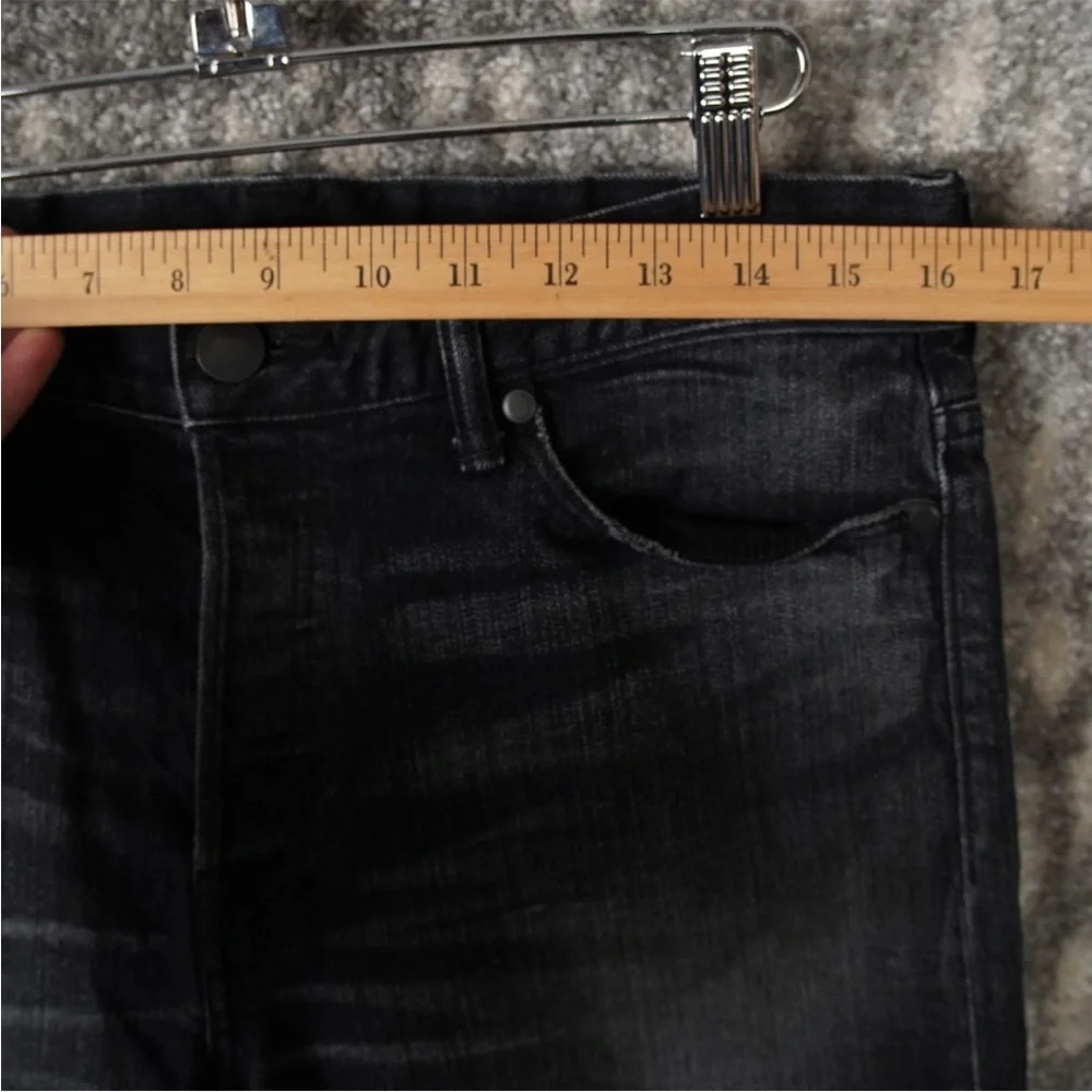 John Elliott Mens Size 31 The Cast 2 Carbon Black Slim Tapered Jeans Japan Made